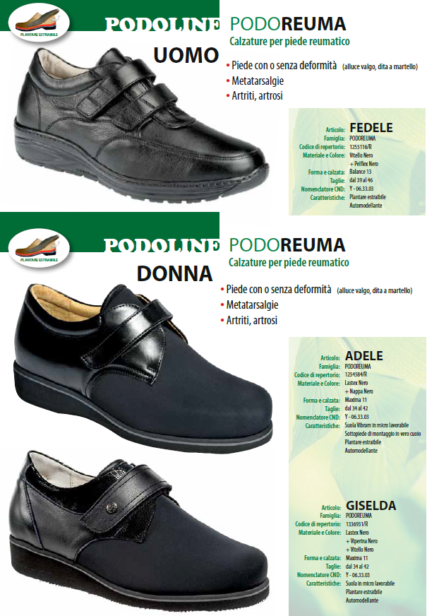 scarpe comode per piedi delicati