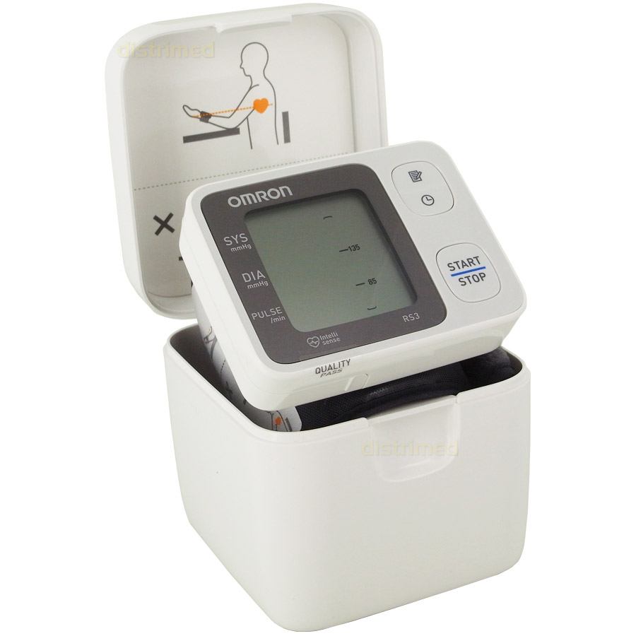 Misuratore di Pressione Automatico da Polso OMRON RS3 - Ortopedia Ospedale  srl