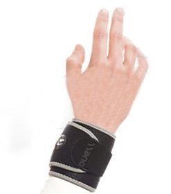 Supporto semplice per il polso regolabile a velcro. Dotato di puntale in HF