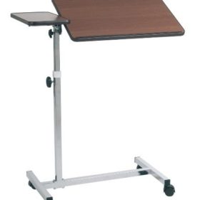 Vassoio Su Ruote - Regolazione Altezza Inclinazione Manuale RS992