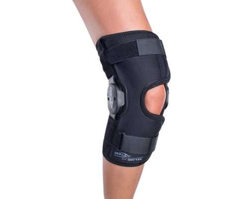 Ginocchiera PLAYMAKER CORTA WRAP Donjoy 2012 per Traumi o Stabilizzazione Ginocchio