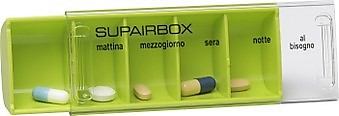 Portapillole Organizzatore Settimanale “SupairBox” Dosatore Dispenser -  Ortopedia Ospedale srl