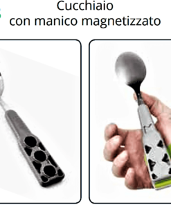 Elemento Cucchiaio TACTEE per presa struttura palmare magnetizzata