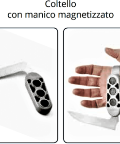 Elemento Coltello TACTEE per presa struttura palmare magnetizzata