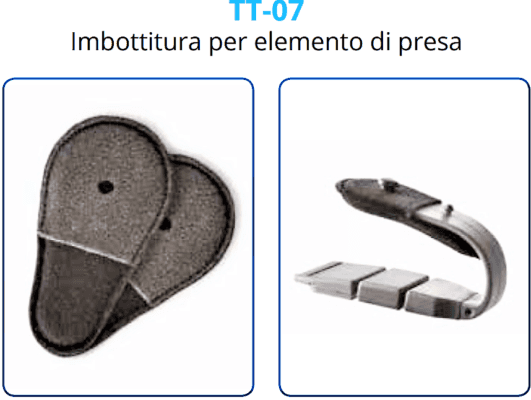 Elemento TACTEE Imbottitura per elemento di presa