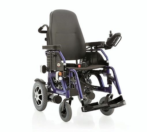 Carrozzella Elettrica Reclinabile ESCAPE LX per Esterni o Interni Comando a Dx o Sx