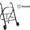 Deambulatore ROLLATOR Pieghevole RP675 2 Ruote e 2 Puntali - POSEIDON