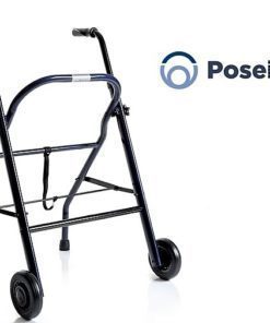Deambulatore ROLLATOR Pieghevole RP675 2 Ruote e 2 Puntali - POSEIDON