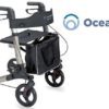 Deambulatore ROLLATOR Pieghevole Leggero in Alluminio Art RP 545 OCEANO 2.0