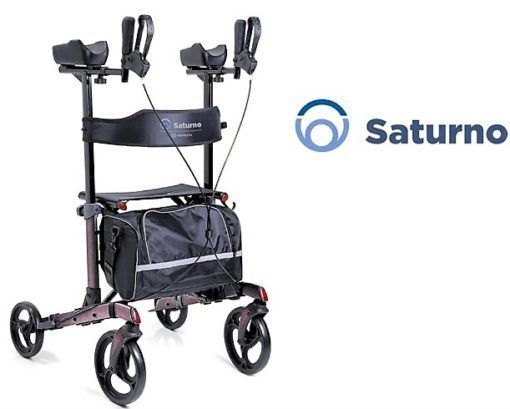 Deambulatore Rollator RP550 SATURNO Pieghevole in Alluminio