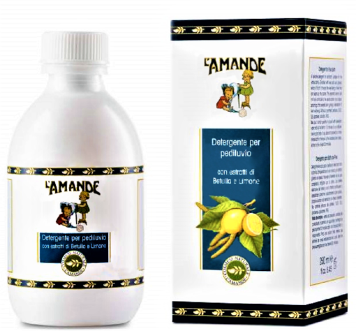 Detergente Amande per pediluvio