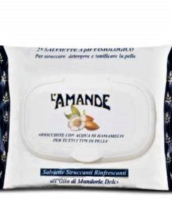 Salviette Amande Struccanti all’Olio di Mandorle Dolci