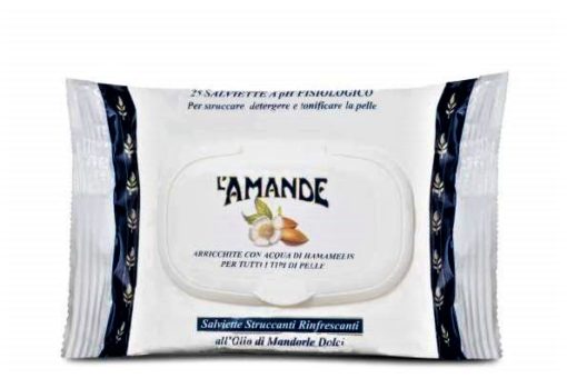 Salviette Amande Struccanti all’Olio di Mandorle Dolci