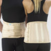 Corsetto semirigido lombosacrale basso CampONE con rinforzi paravertebrali e 2 tiranti pelvici