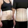 Corsetto Semirigido Lombosacrale Alto per addome pendulo con rinforzi paravertebrali e 4 tiranti pelvici