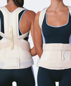 Busto rigido dorsolombare ALTO con spallacci per importantI patoligie della colonna vertebarle