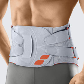 Vertebradyn FORCE Busto Rigido Lombosacrale Alto per fratture vertebrali CARATTERISTICHE Struttura in cotone ed elastomero 3D a tramatura anatomica