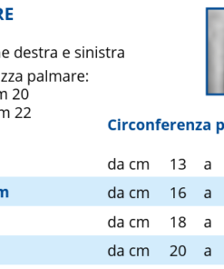 11-0041 Embrance Ortesi per polso e pollice in Airmesh con rinforzo palmare/pollice e fascia di chiusura