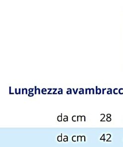 Supporto braccio con fascia immobilizzante trasversale&nbsp; bloccabile sul davanti e rimovibile secondo il bisogno Le cinghie si incrociano posteriormente distribuendo il peso del braccio su entrambe le spalle