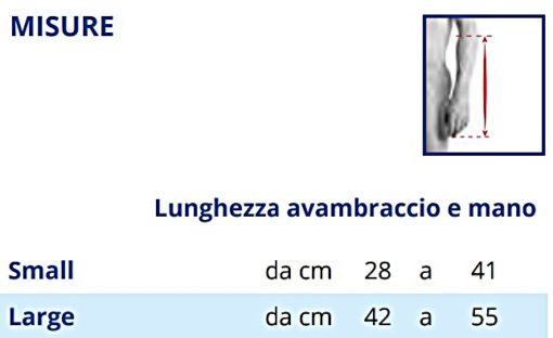 Supporto braccio con fascia immobilizzante trasversale&nbsp; bloccabile sul davanti e rimovibile secondo il bisogno Le cinghie si incrociano posteriormente distribuendo il peso del braccio su entrambe le spalle