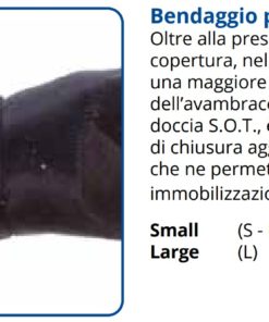 Doccia per polso, mano, dita e pollice, modificabile Prevenzione di contratture di polso, mano e dita Struttura in alluminio modellabile