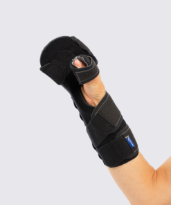 Tutore palmare per polso, mano e dita con pollice in posizione neutra, modificabile Rivestimento in tessuto &rdquo;Neptune&rdquo; che assorbe la sudorazione in eccesso