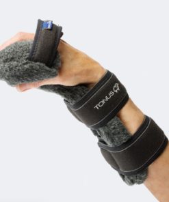 Tutore posturale per polso e mano, pneumatico orientabile morforegolabile