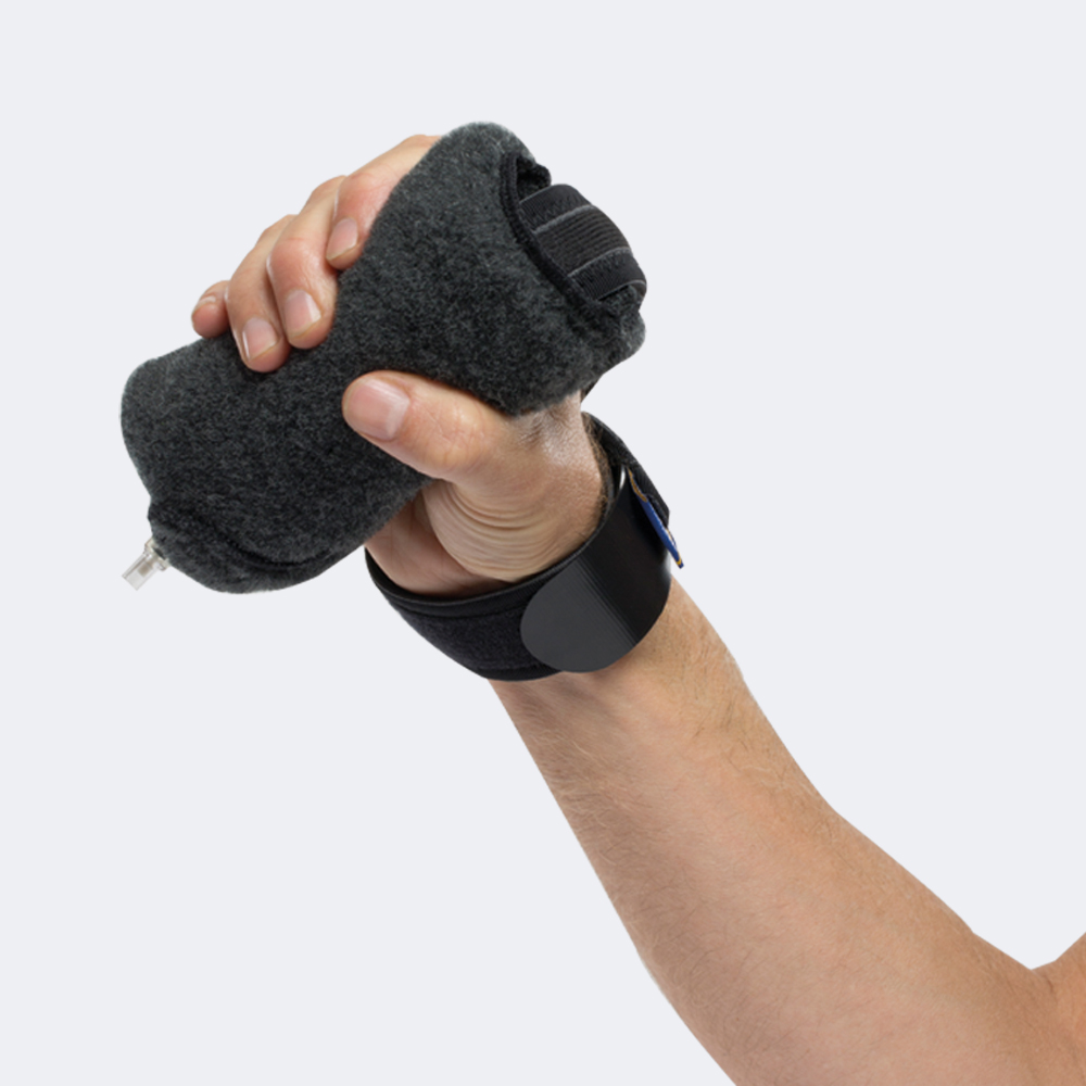 Ton-0403 Ortesi posturale per mano e dita, pneumatico Cuscinetto pneumatico regolabile per la mano con presa anatomica Lesioni neurologiche dell’arto superiore