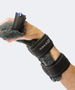 Tutore posturale per polso e mano, pneumatico modificabile e orientabile