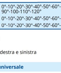Tutore articolato di gomito regolabile, telescopico
