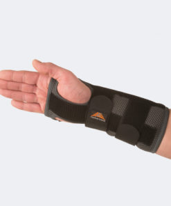 Ortesi per polso in Airmesh con rinforzo palmare in alluminio modellabile, rimovibile Instabilit&agrave; legamentose, tendinopatie