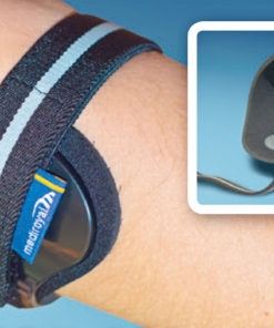 Epiarc Bracciale per epicondilite con pressore bilaterale rigido per Prevenzione di eventi infiammatori nella pratica sportiva-professionale