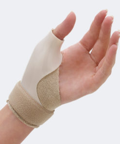 Tutore POLLIX per pollice in polietilene per Immobilizzazione post-traumatica della Trapezio-Metacarpale e della Metacarpo-Falangea del 1° dito