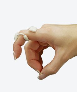 Ferula Flessoria singolo dito per applicazione prolungata Struttura in acciaio armonico a 3 punti blocco in flessione articolazione interfalangea prossimale